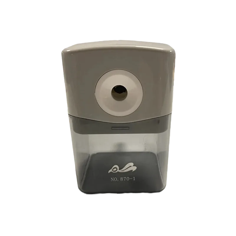 Rotary Pencil Sharpener | Heavy Duty Desktop Design | Large Shavings Container | Item No 870-1 | 1 Piece