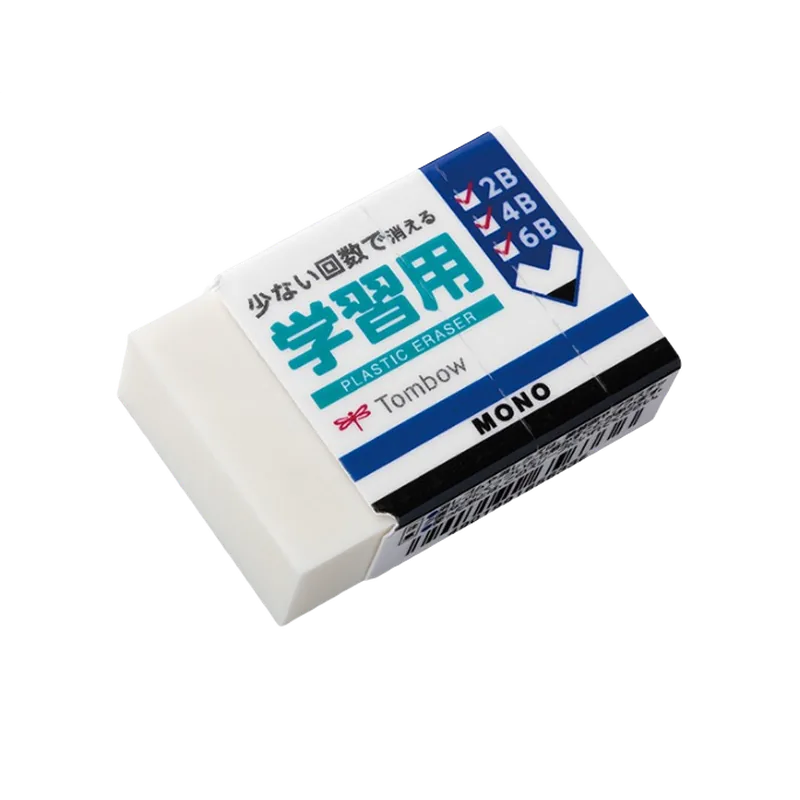 Tombow Mono Eraser for Student Use 1 Pack White
