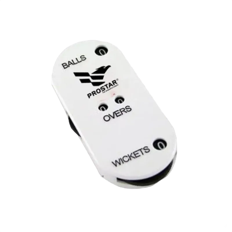 Prostar Umpire Counter Oval Shape White