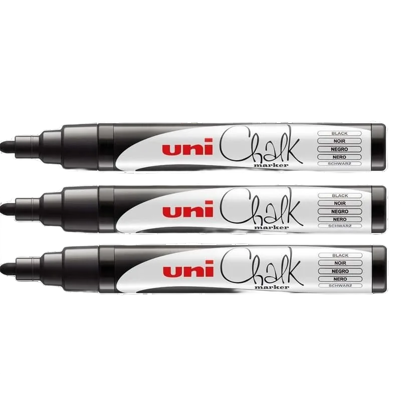 Uni Chalk Marker PWE-5M White 1 Pack