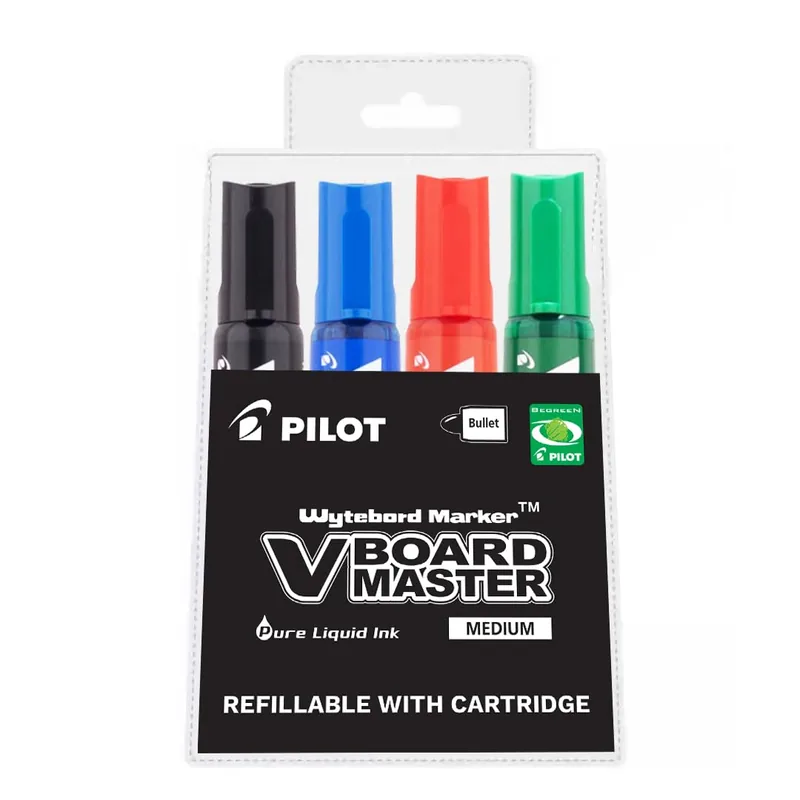 Pilot V-Board Master Whiteboard Marker Blue 12 Piece