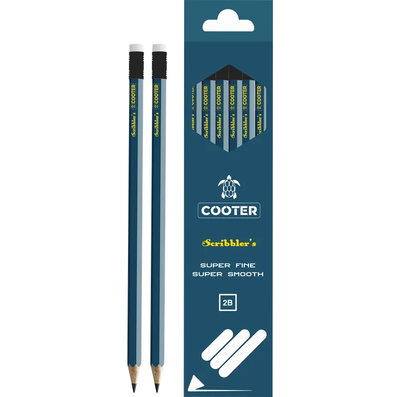 Cooter 2B Pencil WP-01 1 Box (12 Piece)