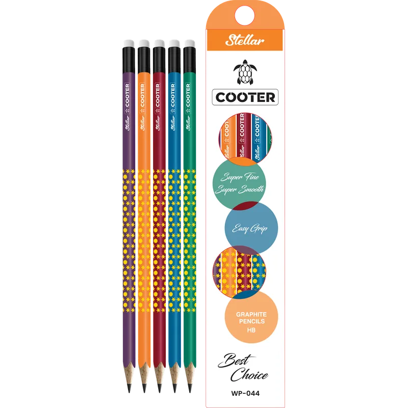 Cooter HB Pencil WP-044 1 Box (10 Piece)