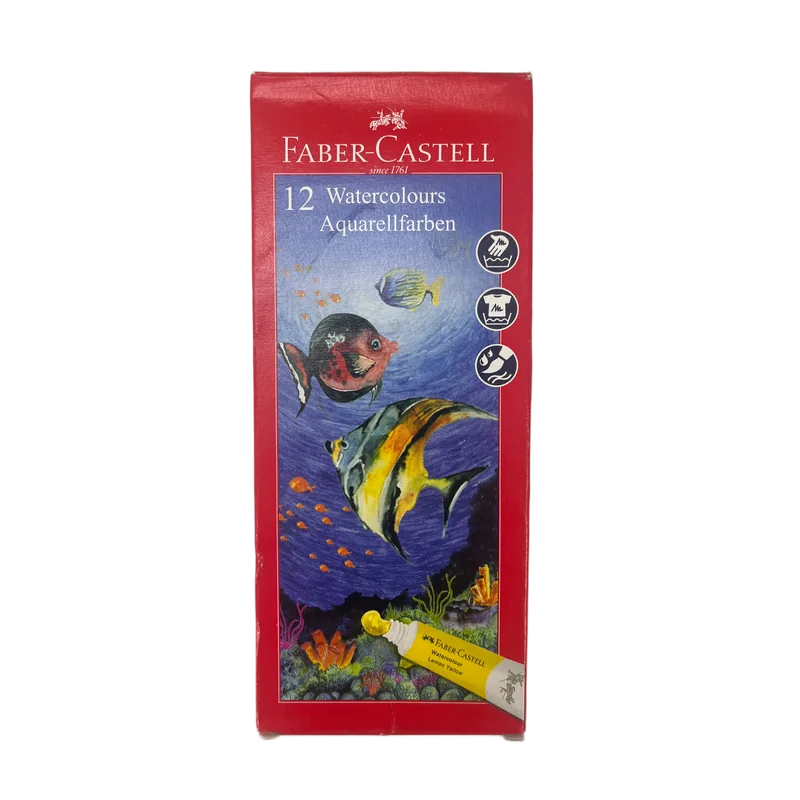 Faber Castell Watercolours Tube Aquarellfarben 1 Pack Multicolor