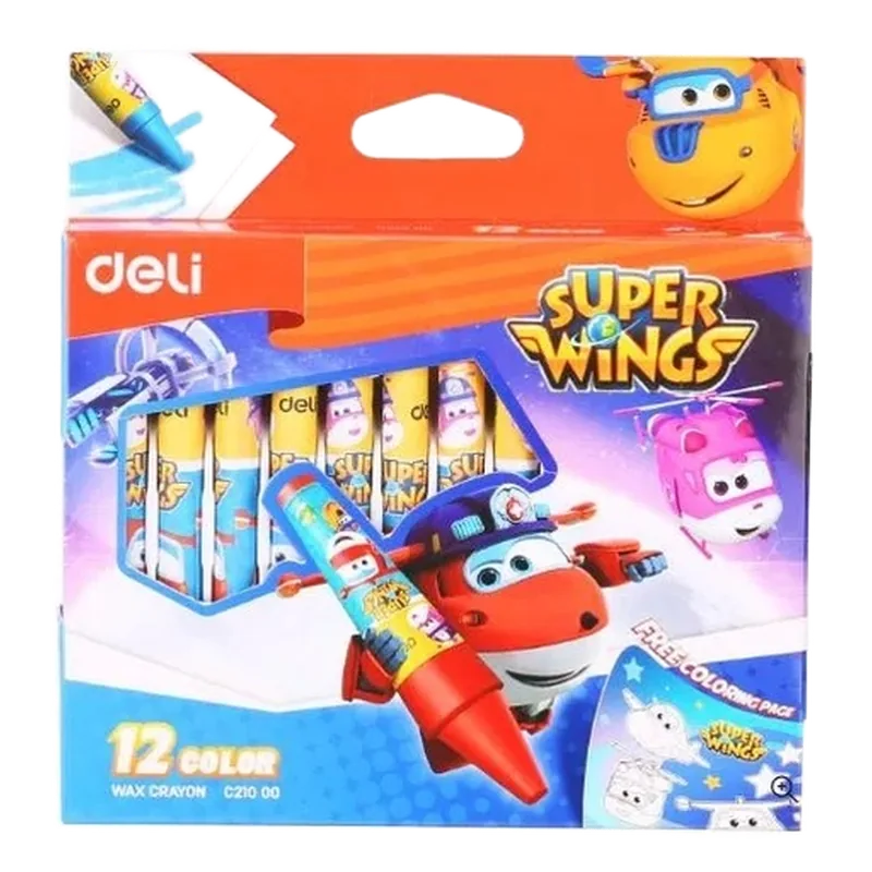 Deli Wax Crayon EC21000 1 Pack Assorted