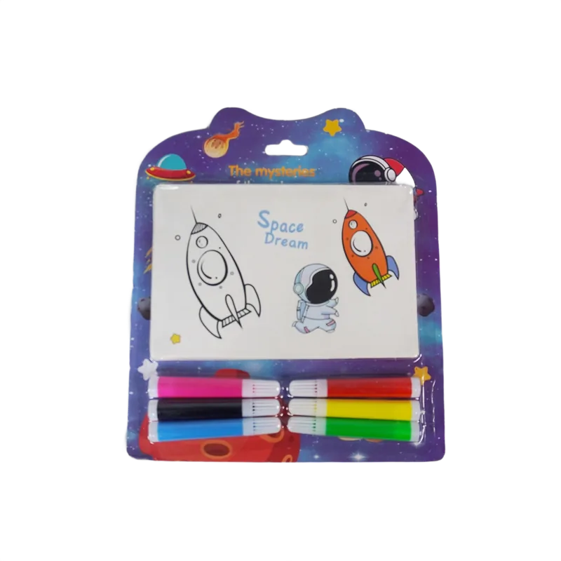 Space Dream Sign Pen Colouring Set Multicolor