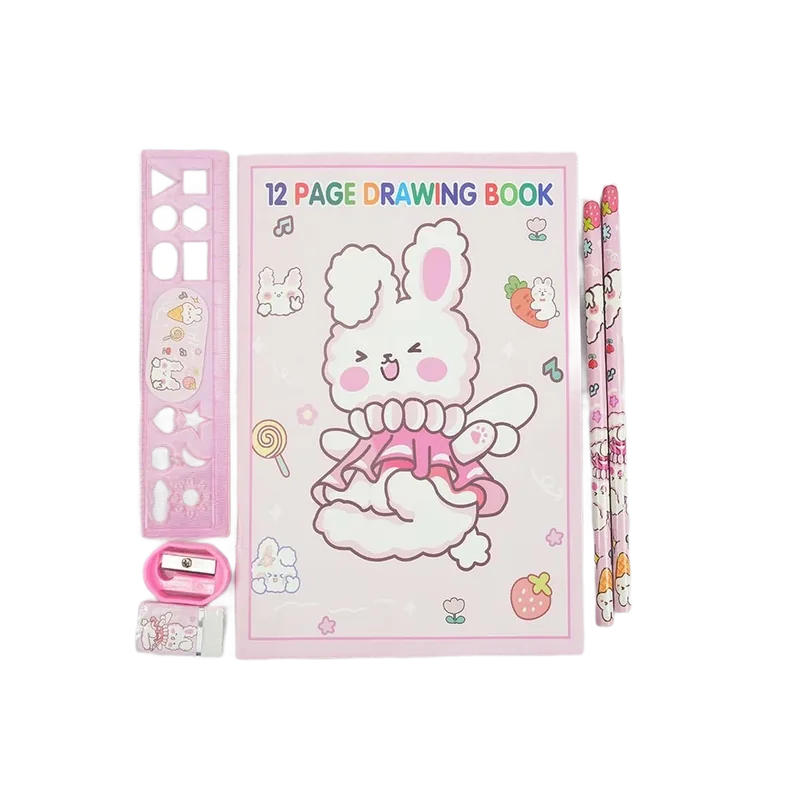 Pencil Bag Set Pink