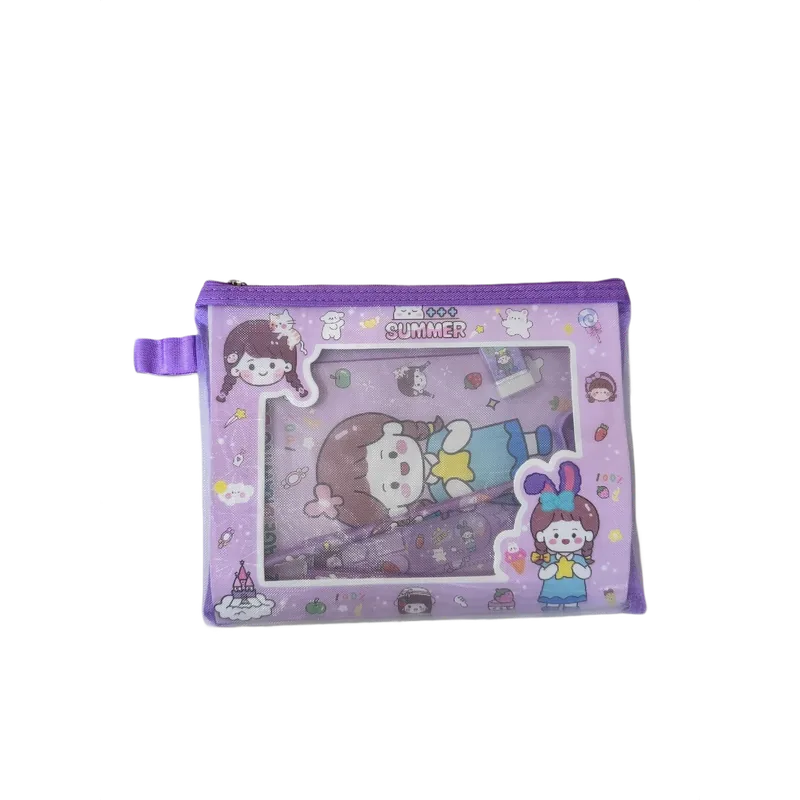 Pencil Bag Set Purple