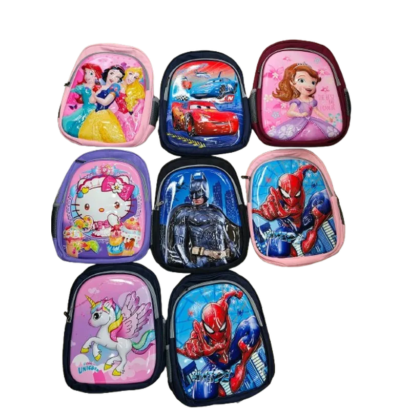 Kids Cartoon Design Bags Big Multicolor