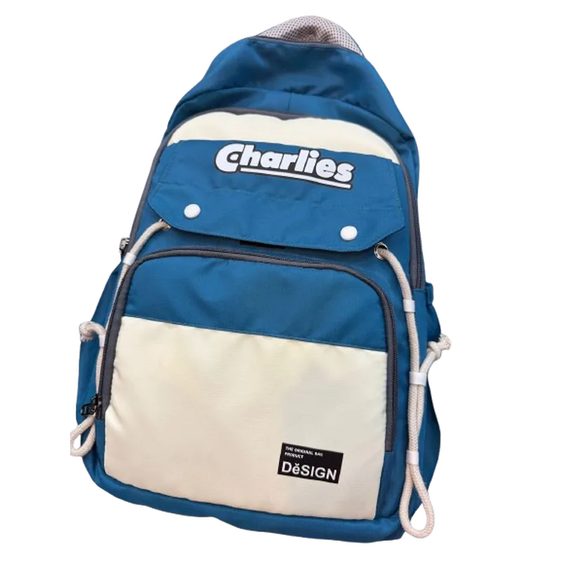Charlies School Bag Multicolor