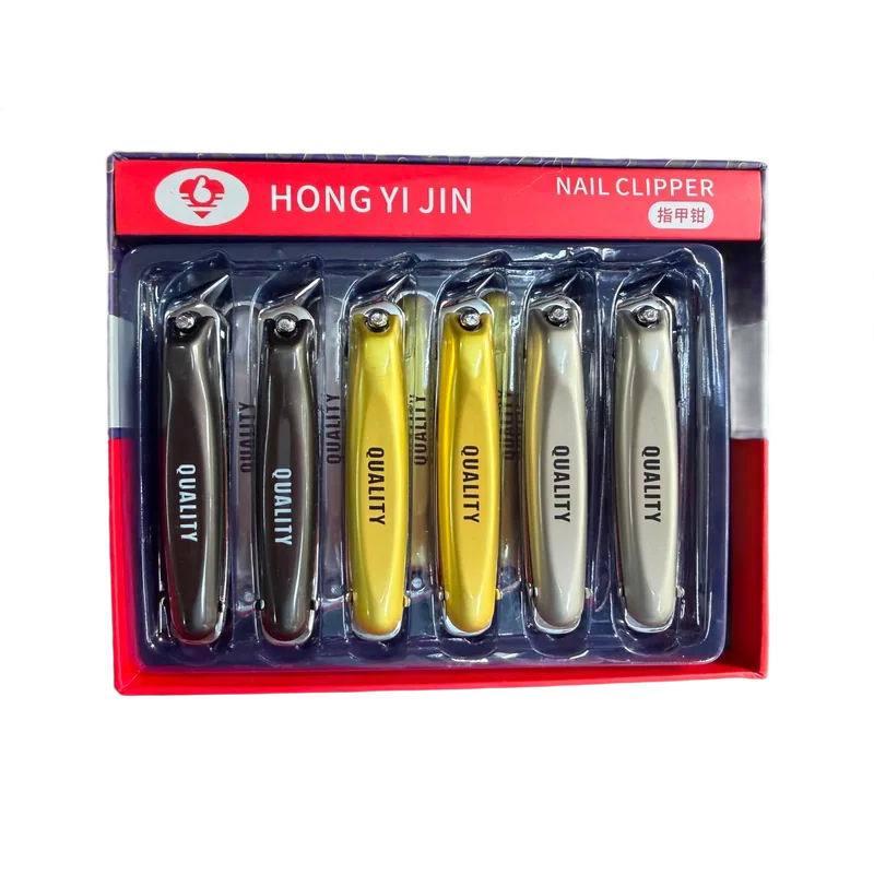 Hong Yi Jin Large Nail Cutter/Clipper | for Men & Women | Stainless Steel Nail Trimmer for Fingernails & Toenails | Durable Nail Cutter with Anti-Slip Grip | Professional Manicure Pedicure Kit Tool | 1 Piece