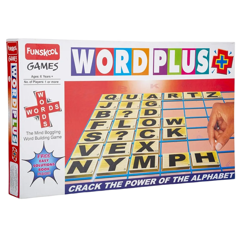 Word Plus Board Game Multicolor