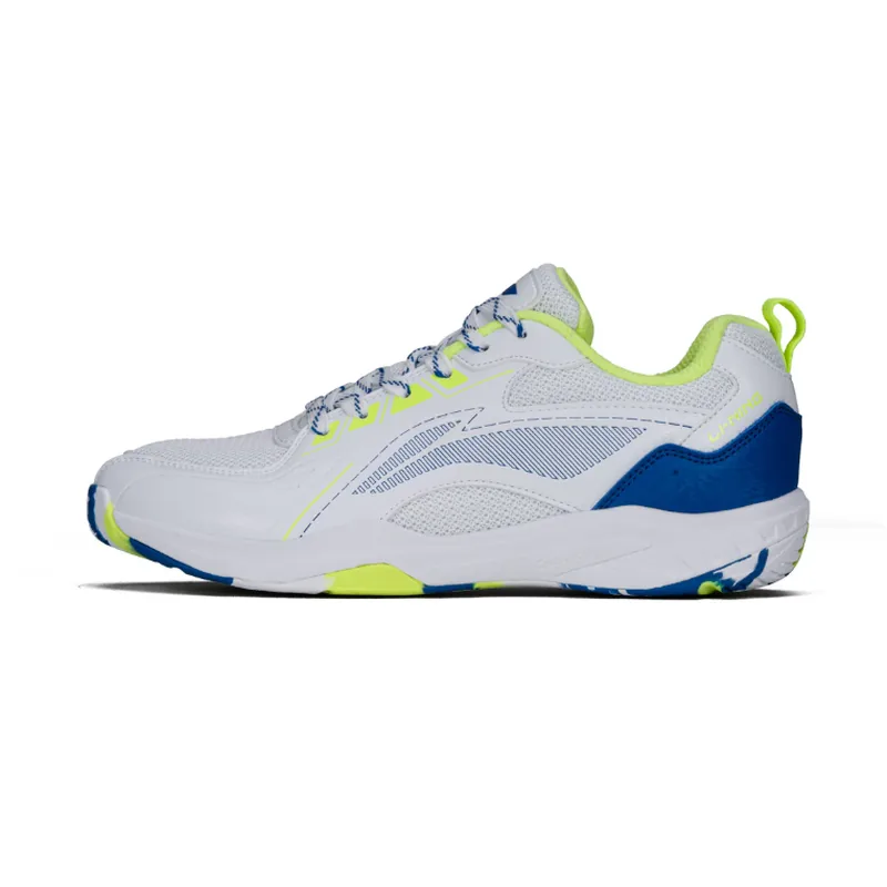 Li-Ning Aero Speed 2.0 Shoe Badminton Shoes White/Navy/Lime 44 EUR 1 Pair