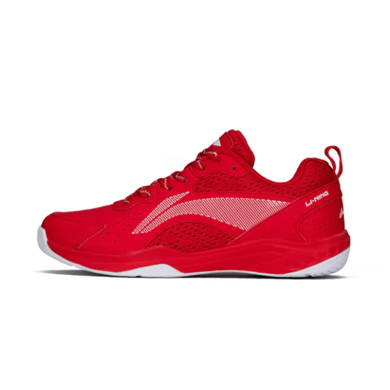 Li-Ning Aero Storm Shoe Badminton Shoes Red/White 43 EUR 1 Pair