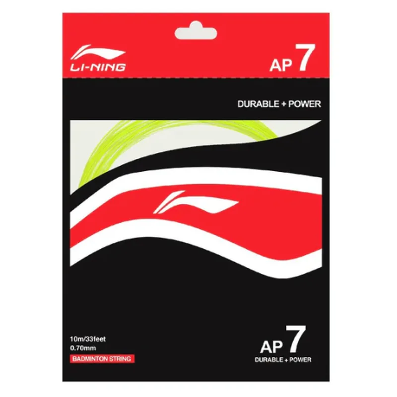 Li-Ning AP - 7 Badminton String Lime