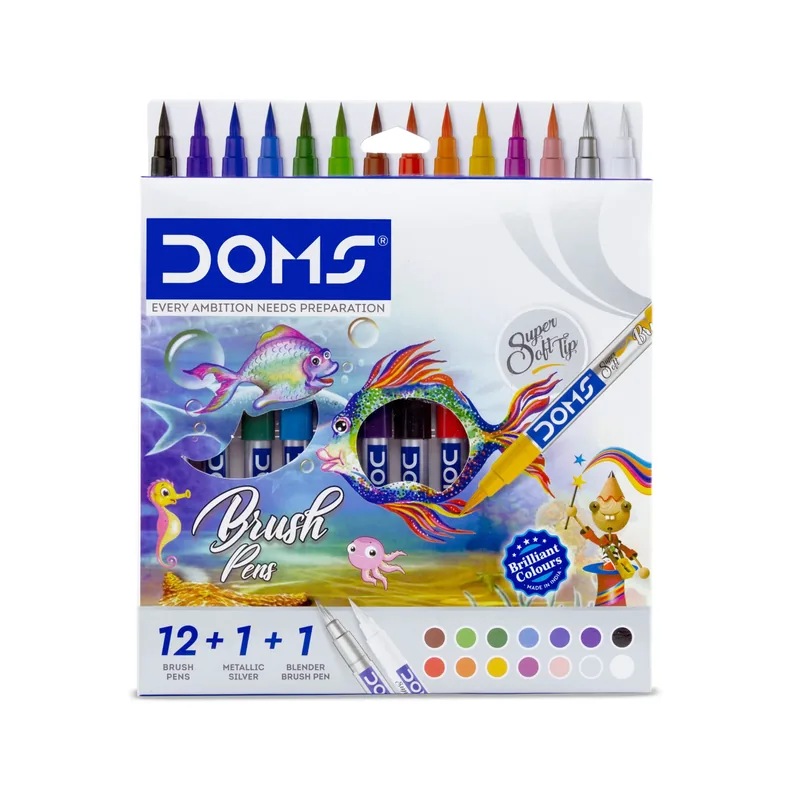 Doms Brush Pens Multicolor