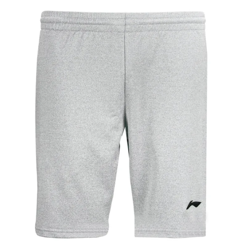 Li-Ning Court Pro Shorts Sports Shorts Lt Heather Grey/Black 2XL