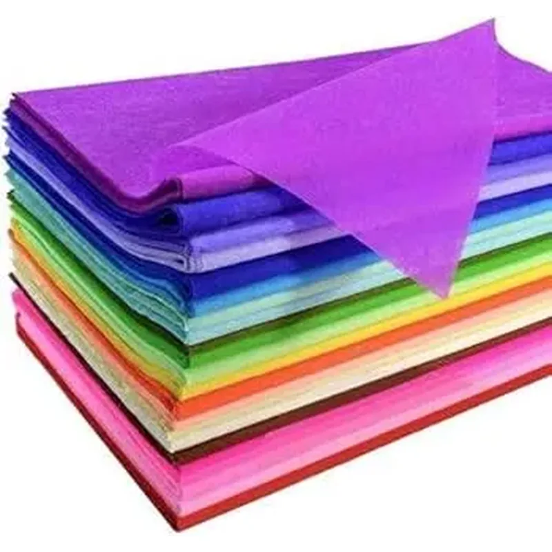 Gift Plain Wrap Paper 1 Pack Multicolor