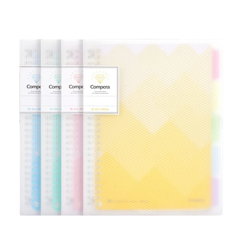 Comix Diamond Series PP Notebook A5 Yellow