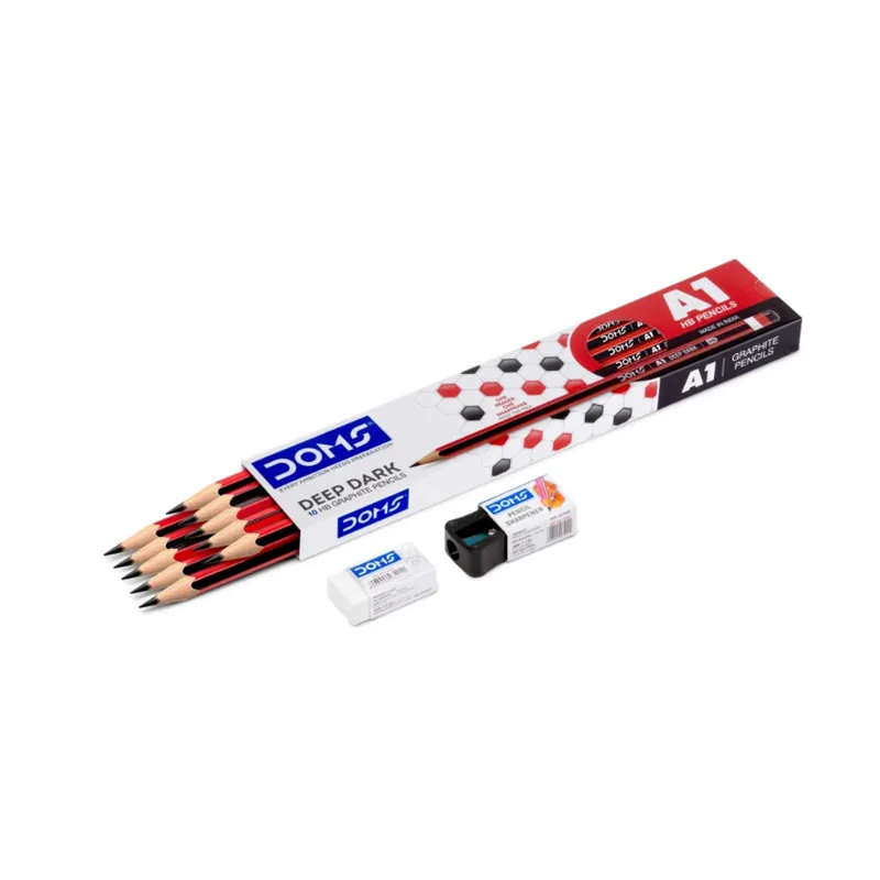 Doms A1 Graphite Pencil 10 Pack