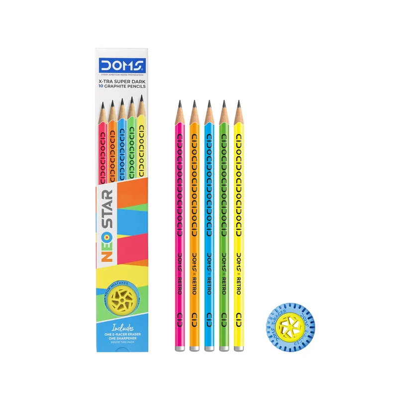 Doms Neo Star SD Pencil 10 Pack