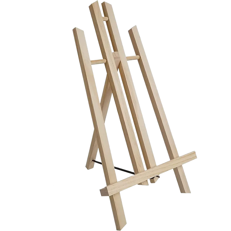 Easel Wooden Stand Beige