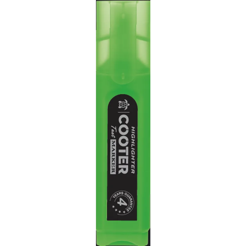 Cooter Highlighter Green