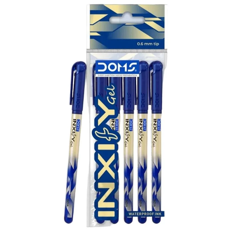 DOMS Inxify Gel Pen Blue
