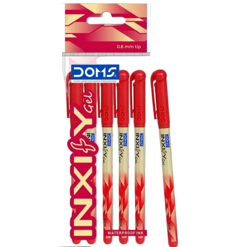 DOMS Inxify Gel Gel Pen Red
