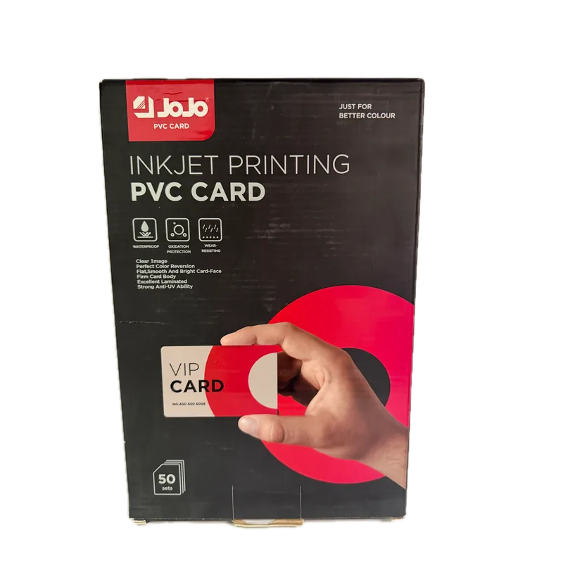 JoJo InkJet Printing PVC Card 50 Sets (460+150+150MIC)