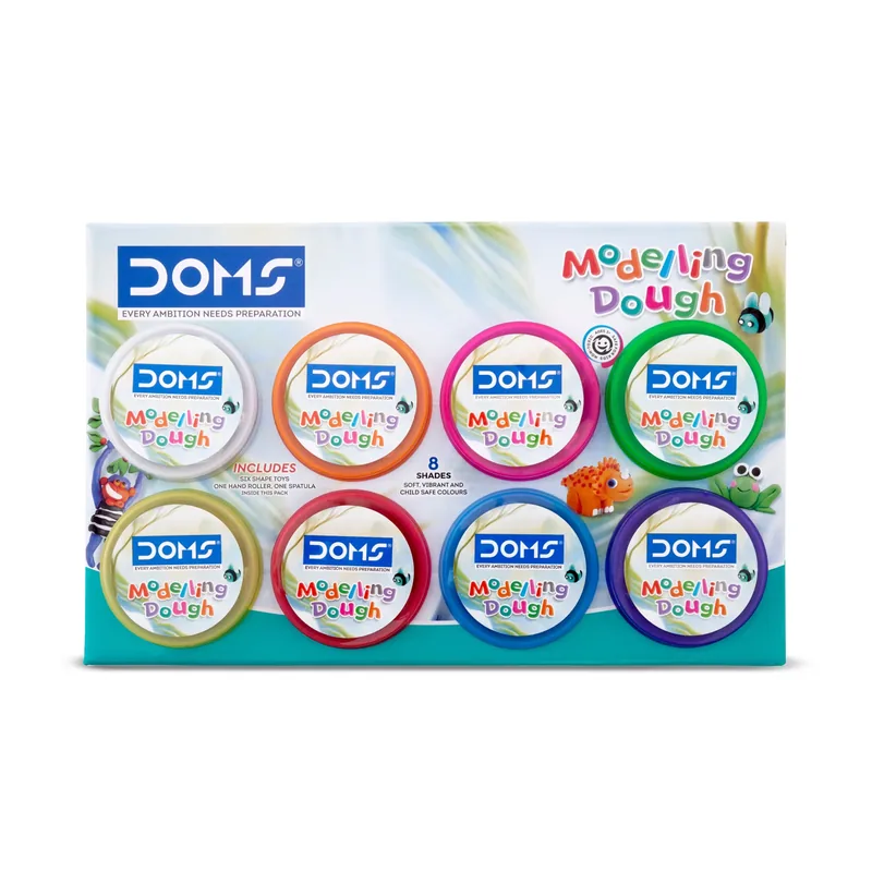 Doms Modelling Dough 200 gm Multicolor