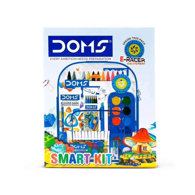 Doms Smart Stationery Kit Multicolor