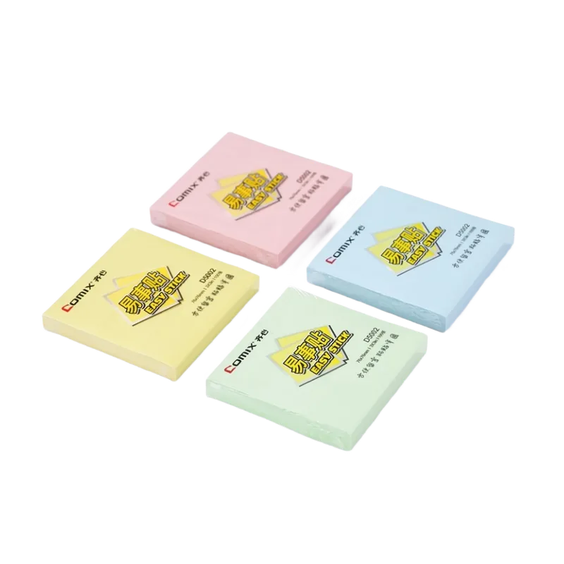 Comix Strong Series Easy Stick 3 x 3 Inch Yellow 1 Pack 3 x 3 Inch (51 x 76 mm)